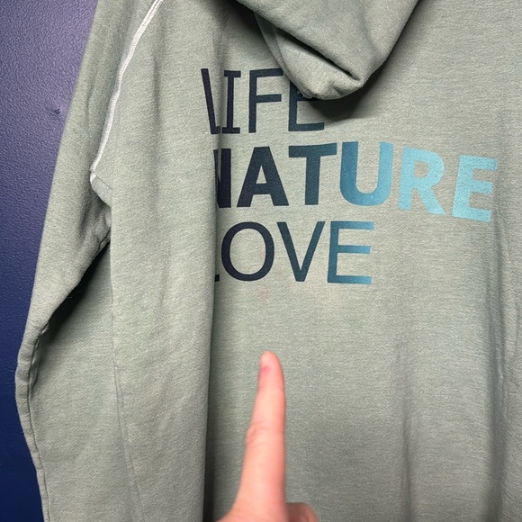 Freecity Sun Life Hoodie, Life Nature Love Hummingbird Size 3 Large - Picture 7 of 7